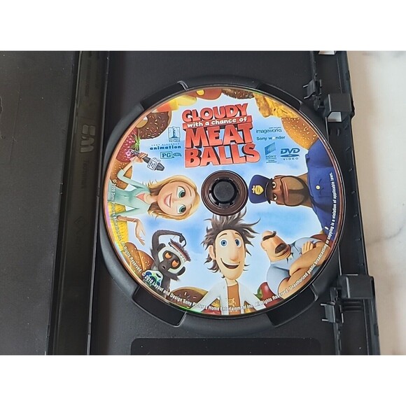 “Cloudy With A Chance Of Meatballs” DVD with Bill Hader, Anna Faris, James Caan - Picture 3 of 10